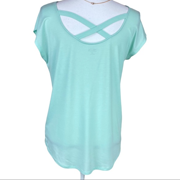 Zelos Cap Sleeve Pull-Over Top Size XS - Picture 2 of 8